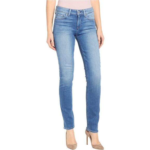 Paige Womens Skyline Skinny Fit Jeans, Blue, NWT